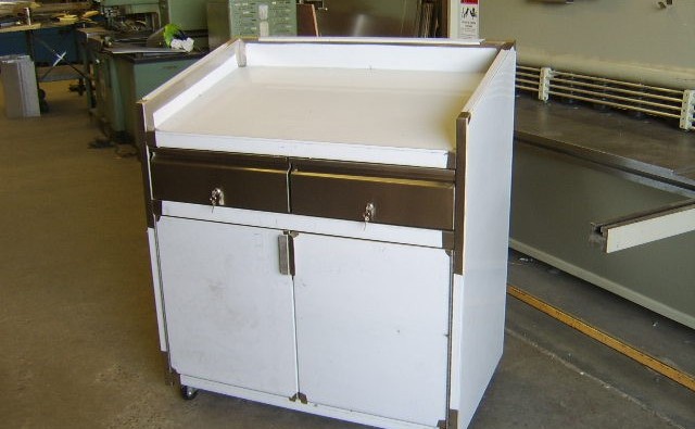 Custom Stainless Steel Cabinet built in Victoria BC