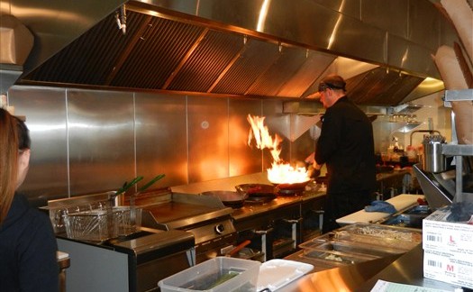 Custom stainless steel kitchen Victoria BC