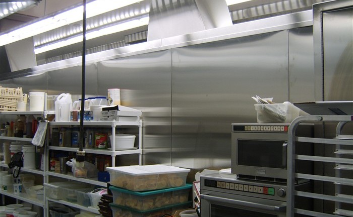 Restaurant custom stainless steel ventilation